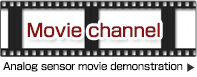 Movie channel   Analog sensor movie demonstration